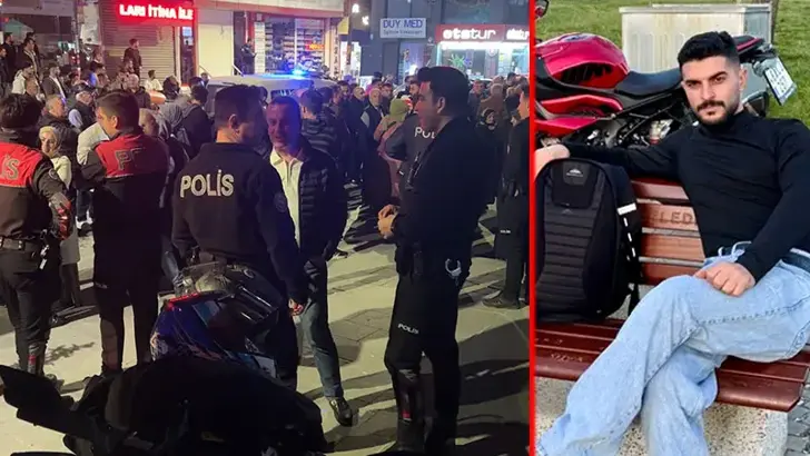 Avcılar'da, iddiaya göre dengesini kaybederek motosikletten düşen ve ardından bariyerlere