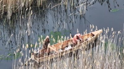 Afyonkarahisar Doğa Koruma ve Milli Parklar ekipleri, Eber Gölü’nde kaçak