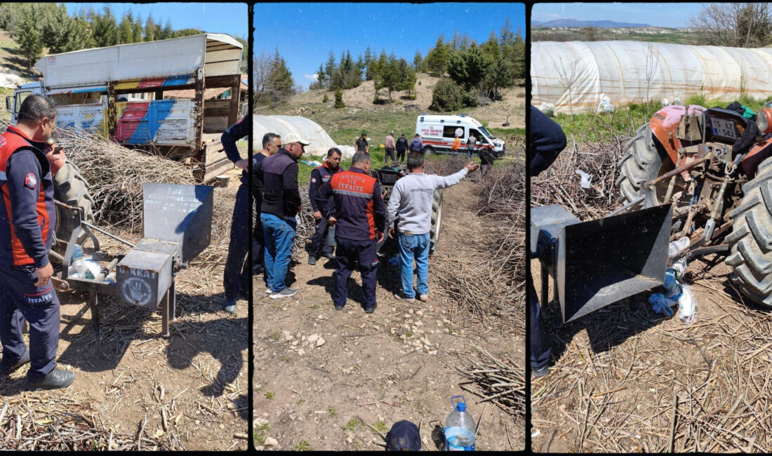 Burdur merkeze bağlı Büğdüz köyünde meydana gelen iş kazasında, bir