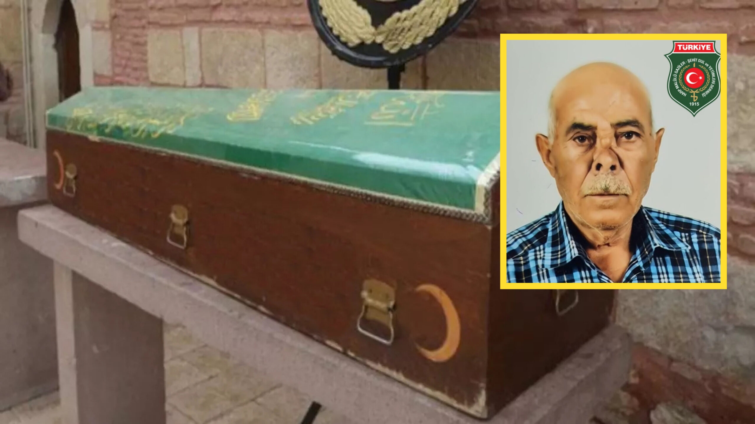 Afyonkarahisar’ın Emirdağ ilçesi, vatan görevini ifa ederken gazi unvanı alan