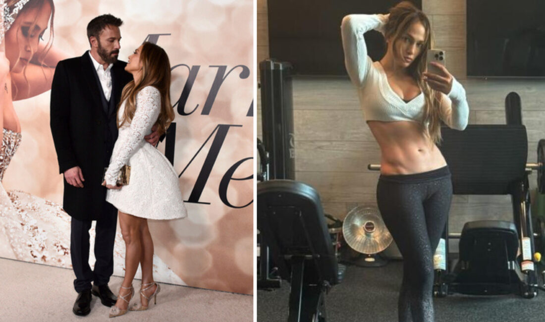 Formunu spor salonundaki disiplinli çalışmasına borçlu olan dünyaca ünlü sanatçı