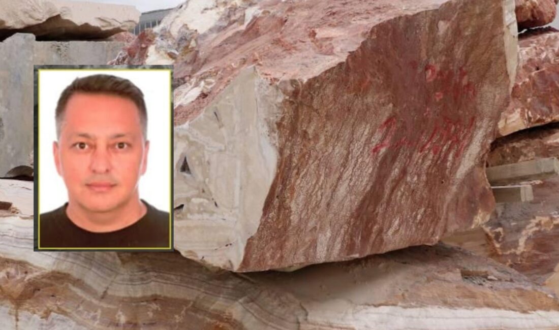 Mersin'in Silifke ilçesinde faaliyet gösteren sıradan bir mermer ocağının, 14