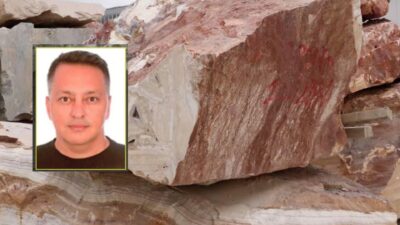 Mersin'in Silifke ilçesinde faaliyet gösteren sıradan bir mermer ocağının, 14