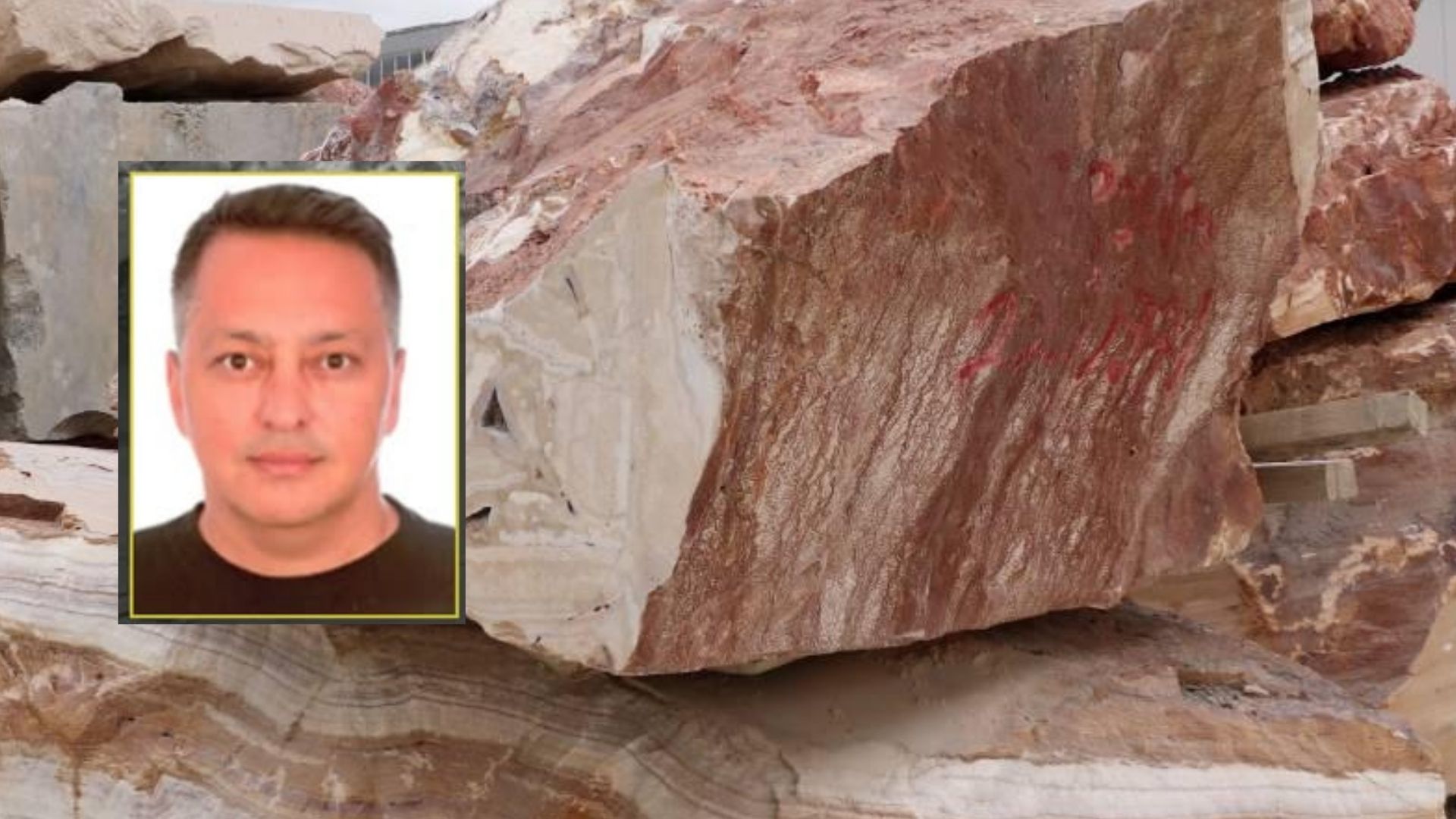 Mersin'in Silifke ilçesinde faaliyet gösteren sıradan bir mermer ocağının, 14