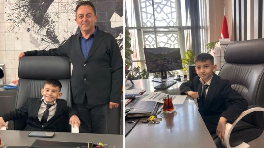 Afyonkarahisar Atatürk İlkokulu’nda 23 Nisan Ulusal Egemenlik ve Çocuk Bayramı