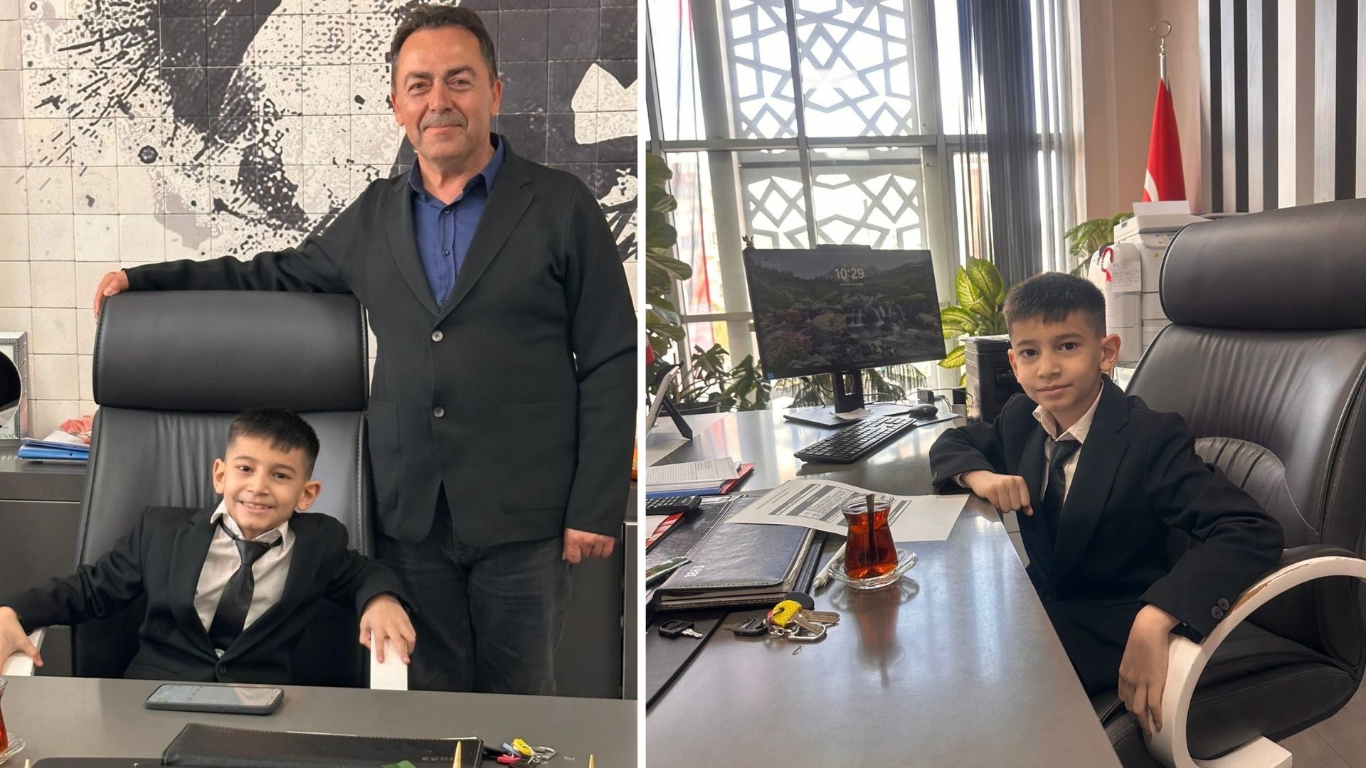 Afyonkarahisar Atatürk İlkokulu’nda 23 Nisan Ulusal Egemenlik ve Çocuk Bayramı