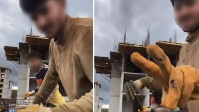 Samsun’un Bafra ilçesinde bir konut inşaatında çalışan iki işçi, sosyal