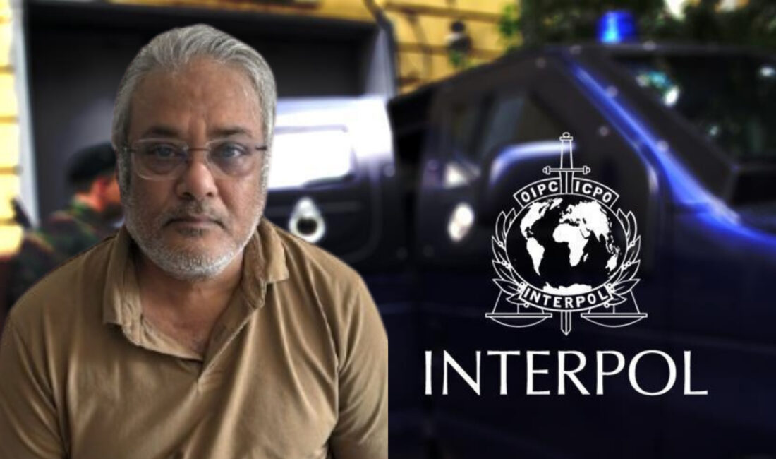 Interpol tarafından kırmızı bültenle aranan ve Hindistan’ın en büyük uyuşturucu