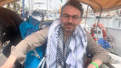 Gazze’ye yönelik ablukayı kırmak amacıyla yola çıkan “Sumud Filosu” kapsamında