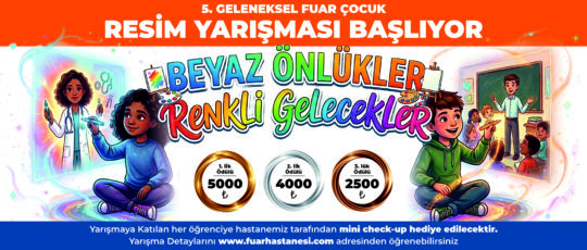 Sanata ve genç yeteneklere verdiği destekle dikkat çeken Fuar Hastanesi,