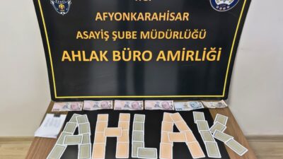 Afyonkarahisar İl Emniyet Müdürlüğü ekiplerinin 20-27 Nisan tarihleri arasında gerçekleştirdiği