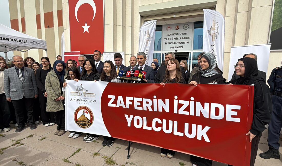 Afyonkarahisar Valiliği, şehrin tarihi mirasını ve milli mücadele ruhunu genç