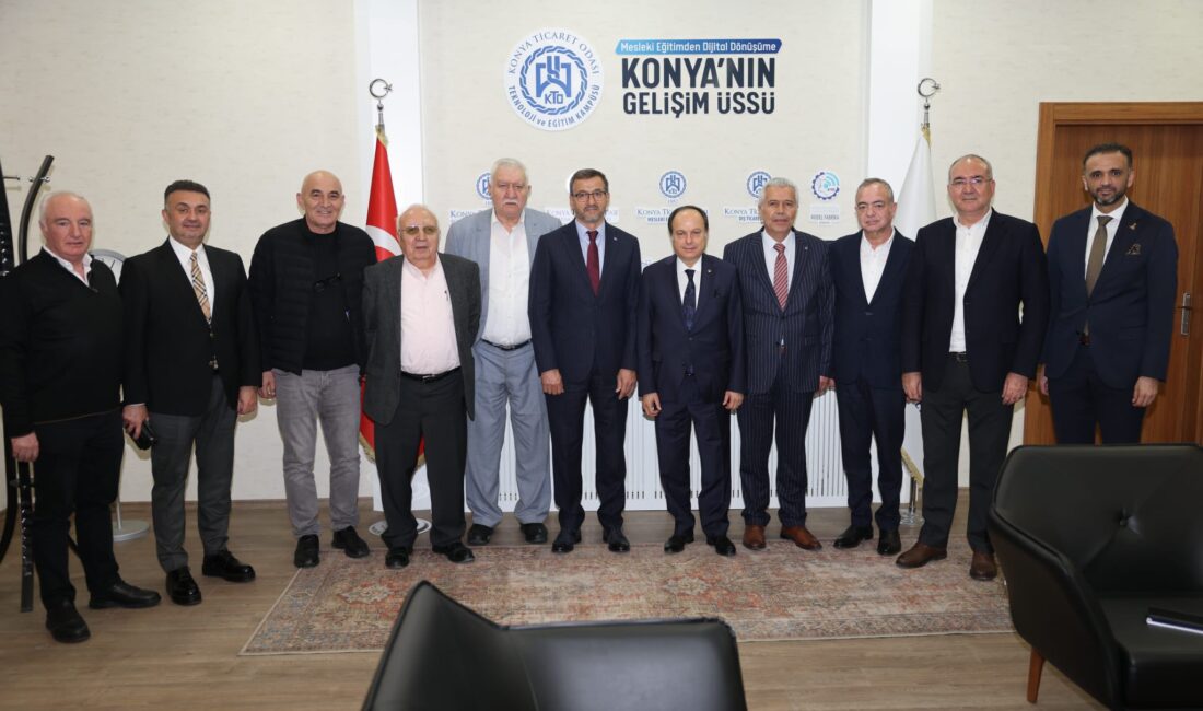 Afyonkarahisar heyeti, Konya Ticaret Odası Teknoloji ve Eğitim Kampüsü’nü ziyaret