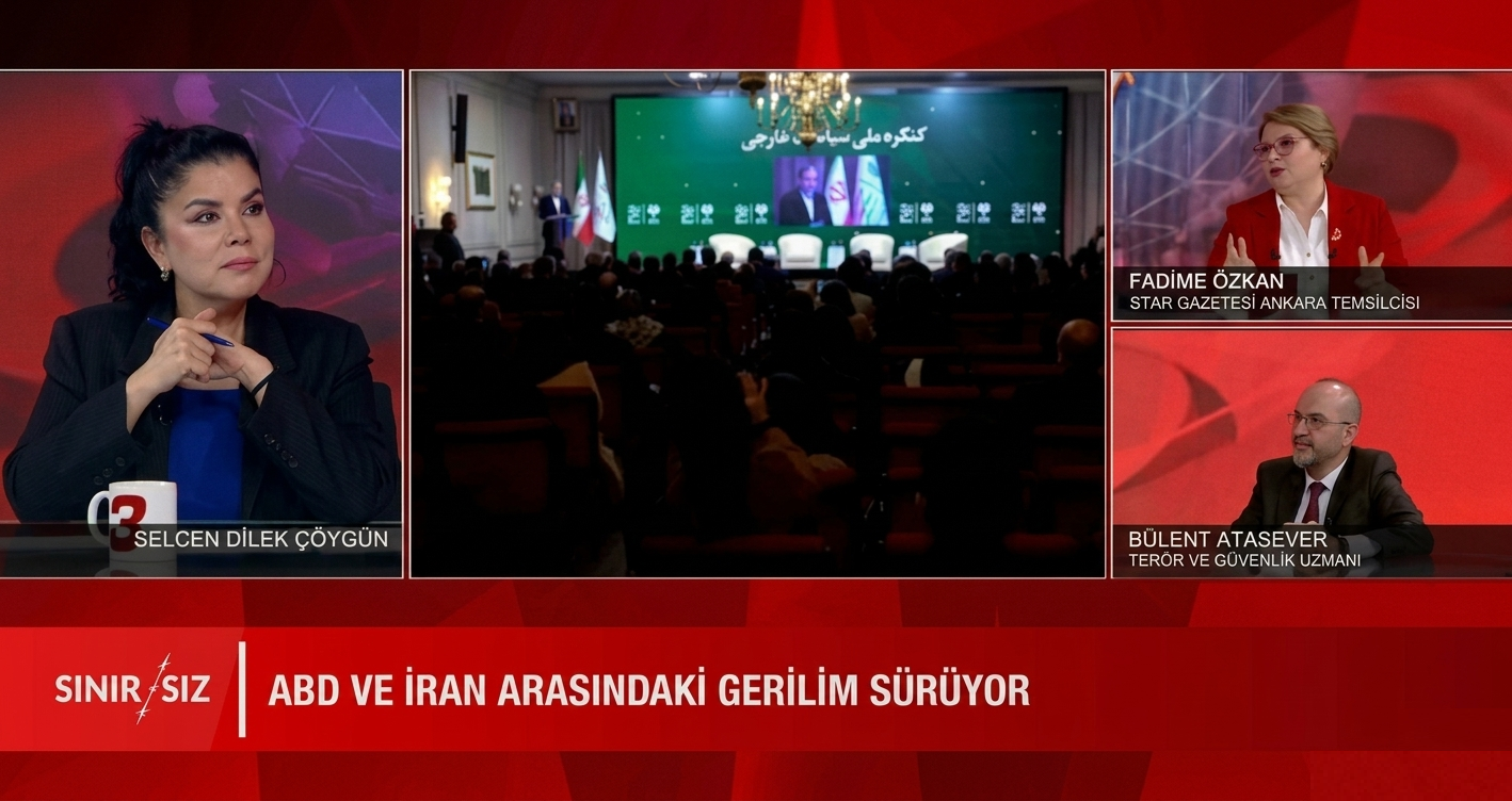 Kanal 3 TV’de yayınlanan Sınırsız programında, Selcen Dilek Çöygün moderatörlüğünde