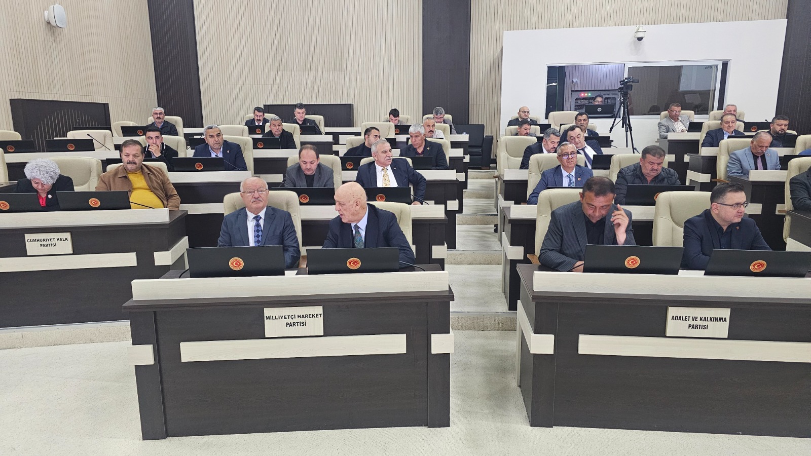 Afyonkarahisar İl Genel Meclisi nisan ayı toplantılarının 3. birleşimi Başkan