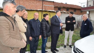 İYİ Parti Afyonkarahisar İl Başkanı Muhammet Mısırlıoğlu ve beraberindeki İl