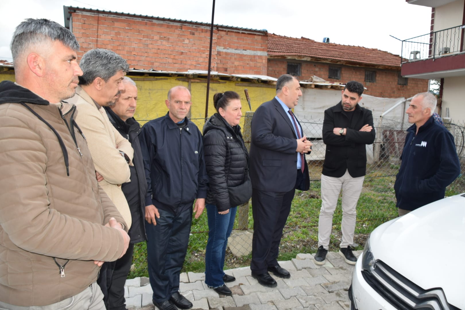 İYİ Parti Afyonkarahisar İl Başkanı Muhammet Mısırlıoğlu ve beraberindeki İl