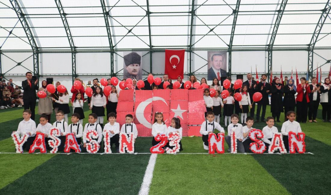Afyonkarahisar’ın İhsaniye ilçesinde 23 Nisan Ulusal Egemenlik ve Çocuk Bayramı