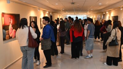 Afyon Kocatepe Üniversitesi Güzel Sanatlar Fakültesi (GSF) Resim Bölümü öğrencileri