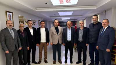 Saadet Partisi Afyonkarahisar İl Başkanlığı, Türk-İş İl Temsilciliği heyetini ağırladı.