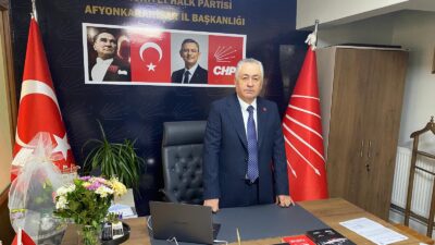 Cumhuriyet Halk Partisi Afyonkarahisar İl Başkanı Hasan Karadeniz, “İstiklal Marşı’nın