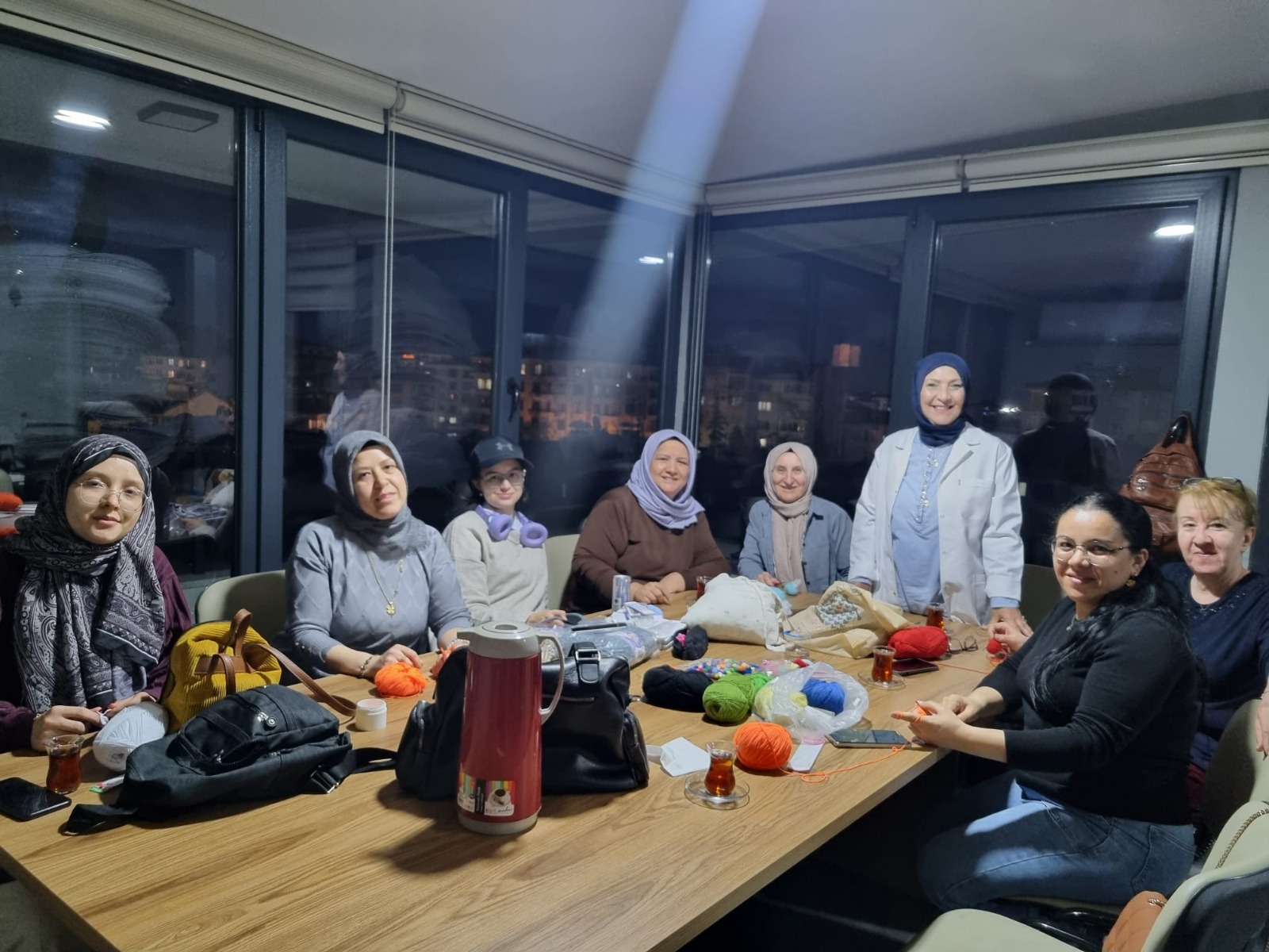 KADEM Afyonkarahisar tarafından, gün içerisinde kurs ve etkinliklere katılma imkânı