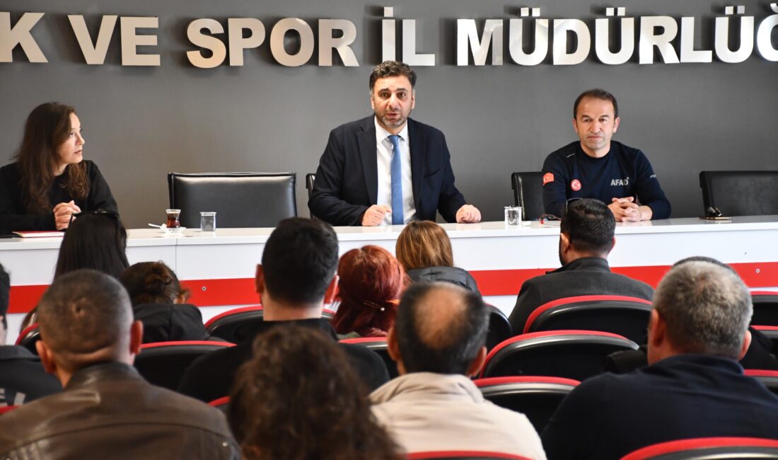 Afyonkarahisar’da, Kentsel Arama ve Kurtarma Ekibi’nin akreditasyon süreci kapsamında personellere