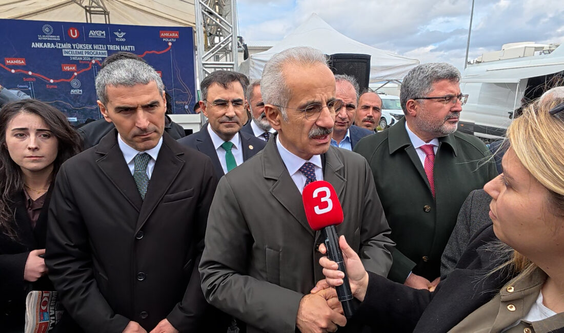 Gazete 3’e özel açıklamalarda bulunan Ulaştırma ve Altyapı Bakanı Abdulkadir