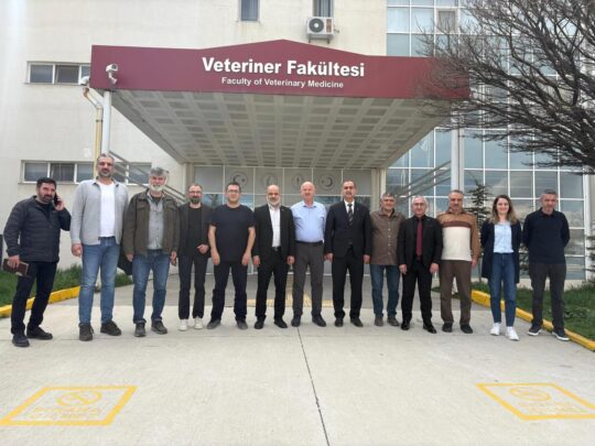 MÜSİAD Afyonkarahisar Şube Başkanı Ercan İşlek, Afyon Kocatepe Üniversitesi Veteriner