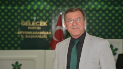 Gelecek Partisi Afyonkarahisar İl Başkanı Niyazi Ertaş, Genel Başkan Prof.