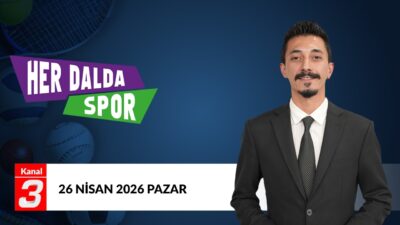 Kanal 3Pts, Nisan 27, 2026 9:37amURL:Embed:Her Dalda Spor | 26