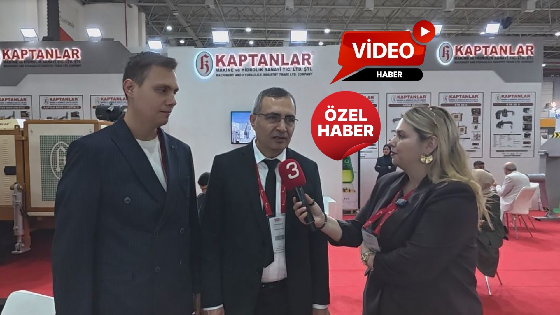 Kaptanlar Makina İhracat Sorumlusu Ömer Soykasap, Kanal 3 ve Gazete