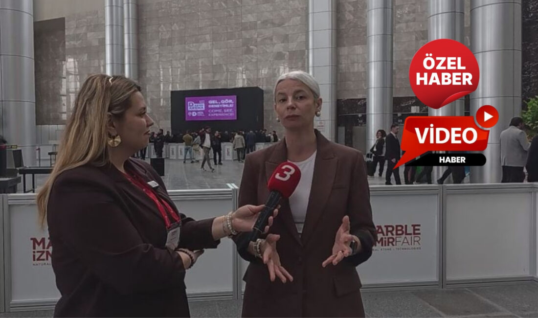 İzmir’de düzenlenen fuar kapsamında İZFAŞ Genel Müdürü Tuğçe Cumalıoğlu, Kanal