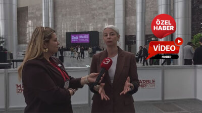 İzmir’de düzenlenen fuar kapsamında İZFAŞ Genel Müdürü Tuğçe Cumalıoğlu, Kanal