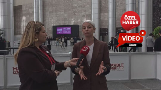 İzmir’de düzenlenen fuar kapsamında İZFAŞ Genel Müdürü Tuğçe Cumalıoğlu, Kanal