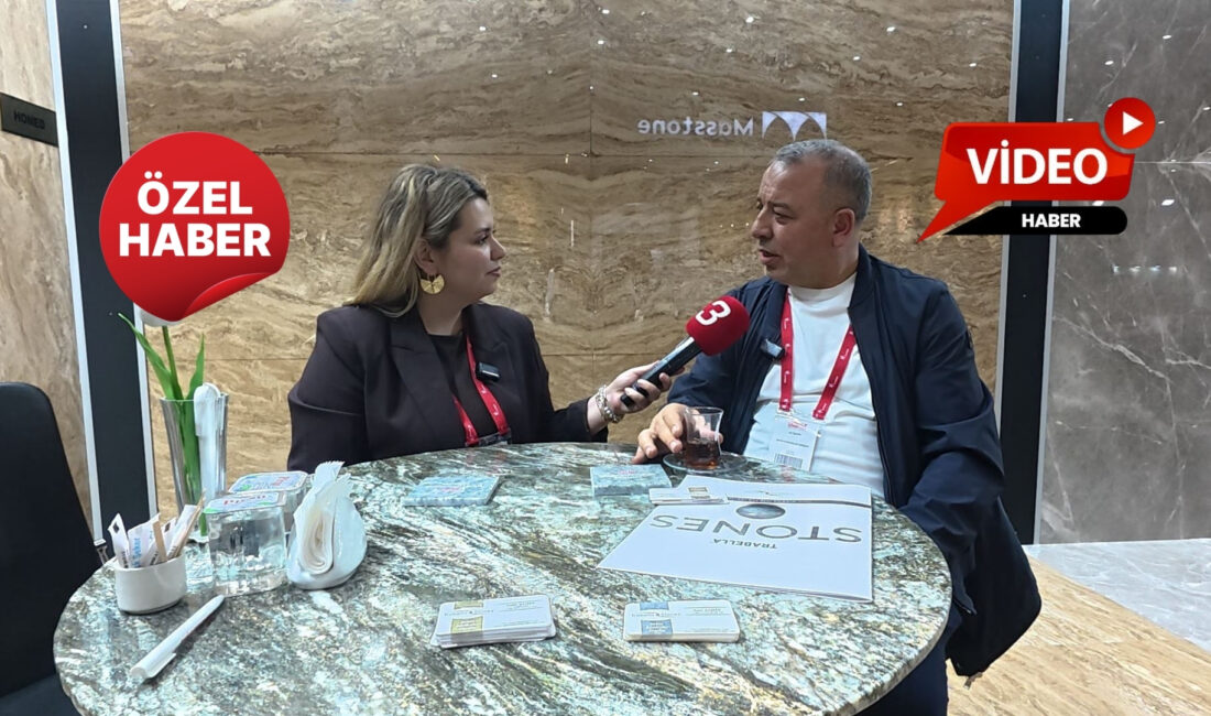 Şahin Kardeşler Mermer sahibi Ali Şahin, 31. İzmir Doğal Taş