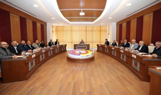 Afyonkarahisar’da düzenlenmesi planlanan Blok Mermer Fuarı kapsamında önemli bir danışma