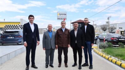 Afyonkarahisar Valisi Dr. Naci Aktaş ve Vali Yardımcısı İhsan Ayrancı,