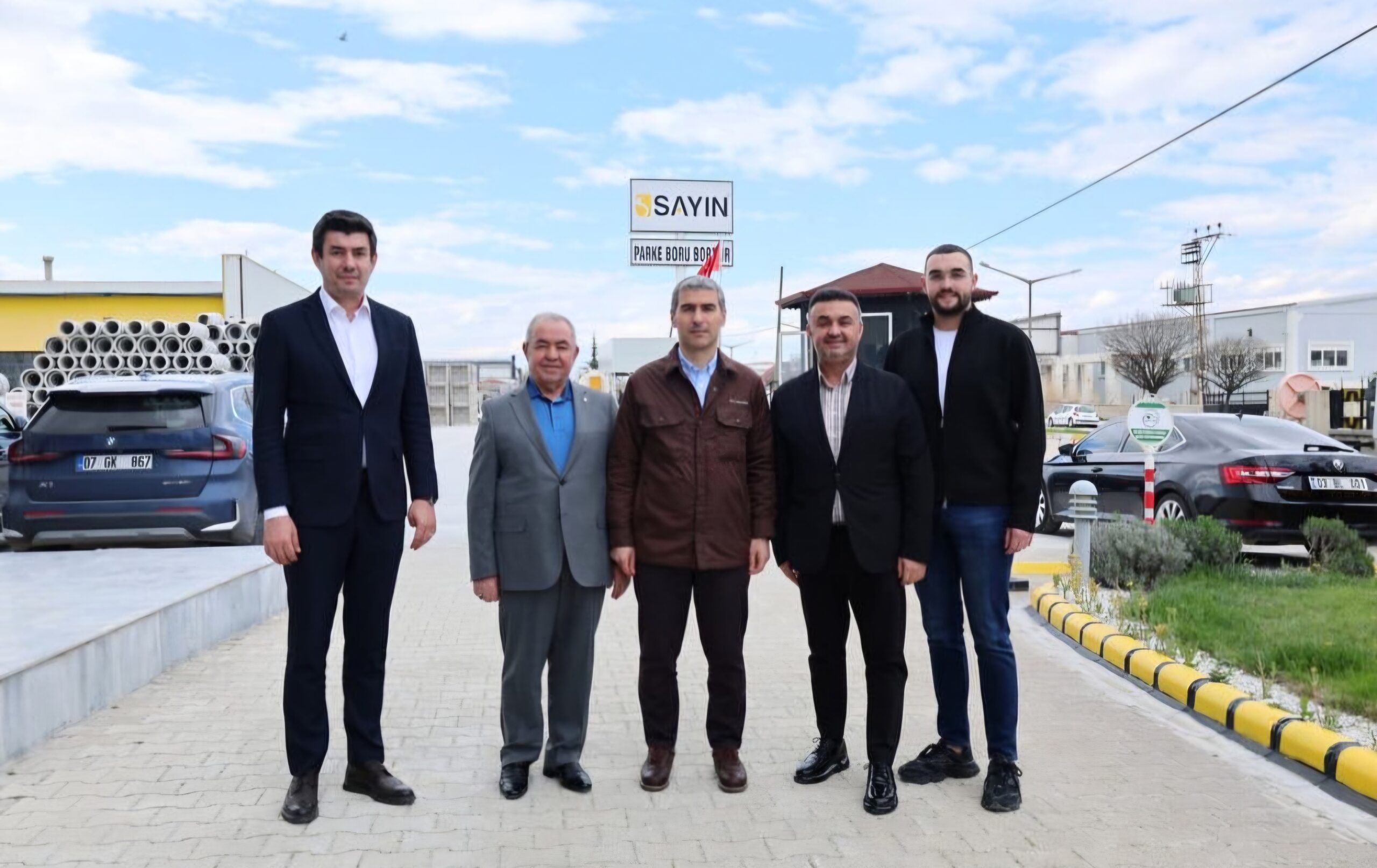 Afyonkarahisar Valisi Dr. Naci Aktaş ve Vali Yardımcısı İhsan Ayrancı,