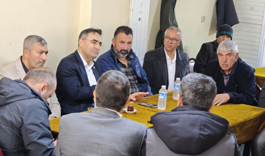 AK Parti Afyonkarahisar Milletvekili Dr. Hasan Arslan, Sultandağı ilçesinde gerçekleştirdiği