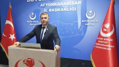 Büyük Birlik Partisi Afyonkarahisar İl Başkanı Süleyman Çağlar, saldırıya uğrayan