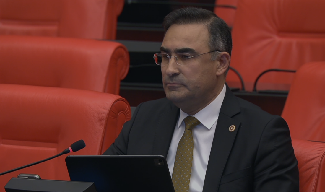 AK Parti Afyonkarahisar Milletvekili Hasan Arslan, TBMM’de Filistin’e tepki gösterdi