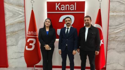 Gazlıgöl Belediye Başkanı Mustafa Güngör, Kanal 3 Ankara hizmet binasında