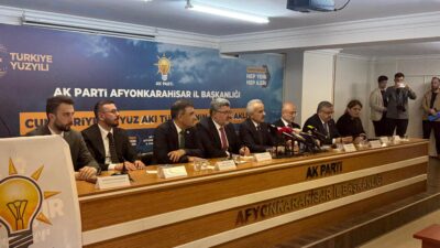 Ulaştırma ve Altyapı Bakanı Abdulkadir Uraloğlu, Afyonkarahisar’daki yoğun programı kapsamında