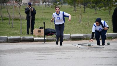 Afyonkarahisar’da Okul Sporları kapsamında düzenlenen gençler bocce müsabakaları, Kocatepe Spor