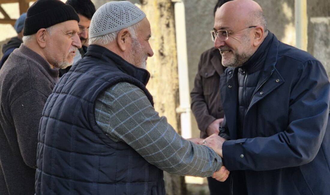 AK Parti Afyonkarahisar İl Başkanı Av. Turgay Şahin, saha çalışmaları