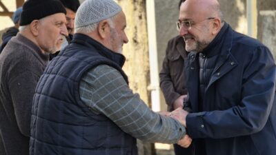 AK Parti Afyonkarahisar İl Başkanı Av. Turgay Şahin, saha çalışmaları