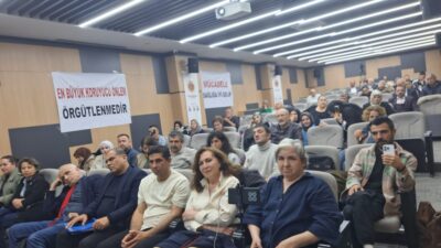 Tüm İş Konfederasyonu tarafından düzenlenen "İşçi Sağlığı ve Meslek Hastalıkları