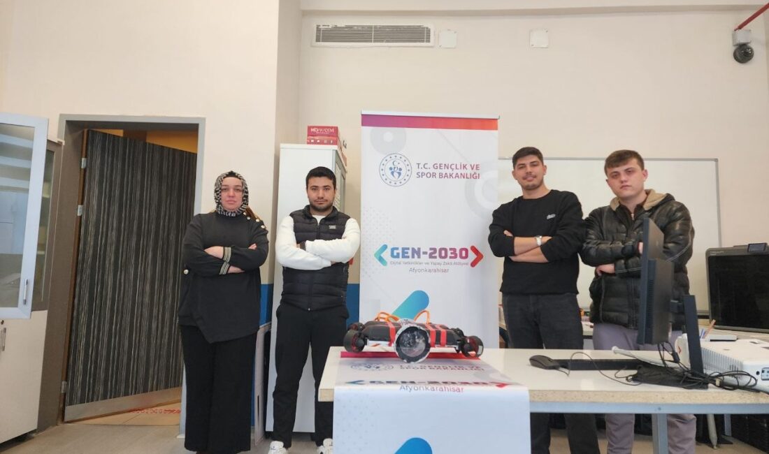 Afyonkarahisar Gençlik Merkezleri bünyesindeki Genç 2030 Atölyesi, üniversite öğrencilerinin imzasını