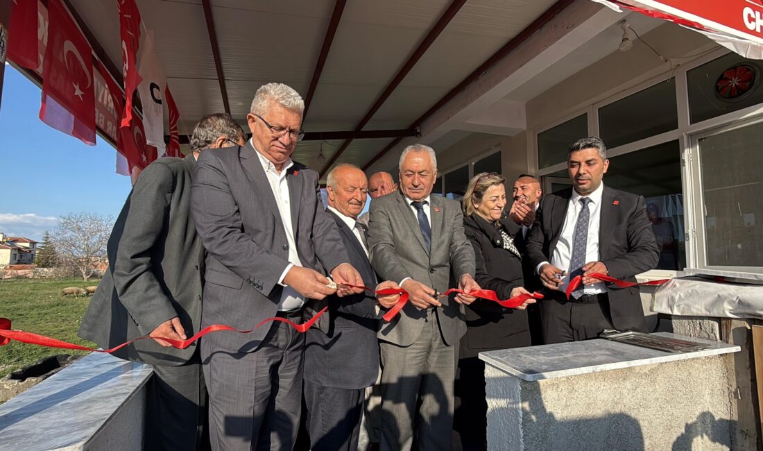 Afyonkarahisar’ın Salar beldesinde siyasi hareketlilik arttı. Cumhuriyet Halk Partisi (CHP)